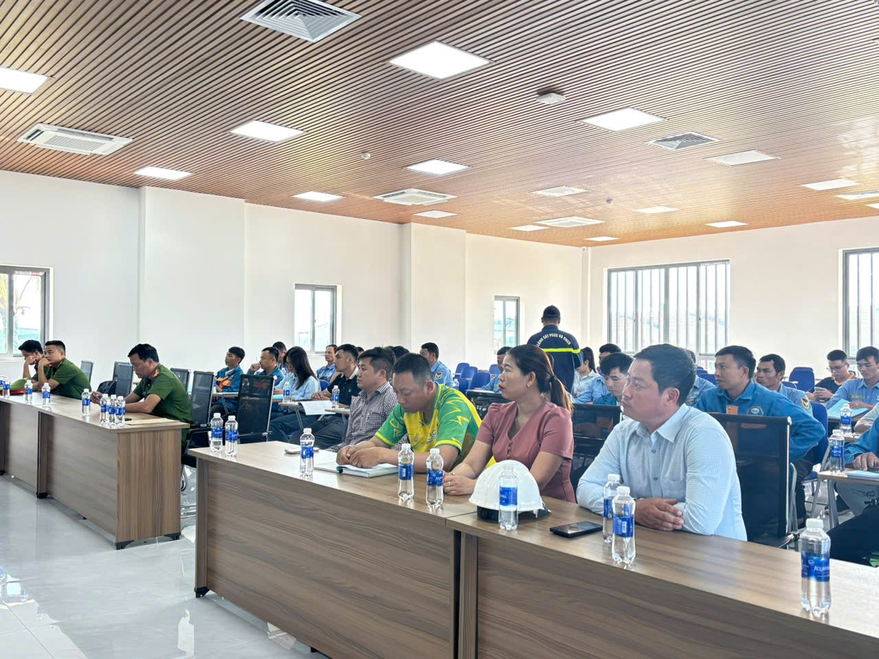 Hội nghị tuyên truyền huấn luyện PCCC tại hội trường KD Green Farm